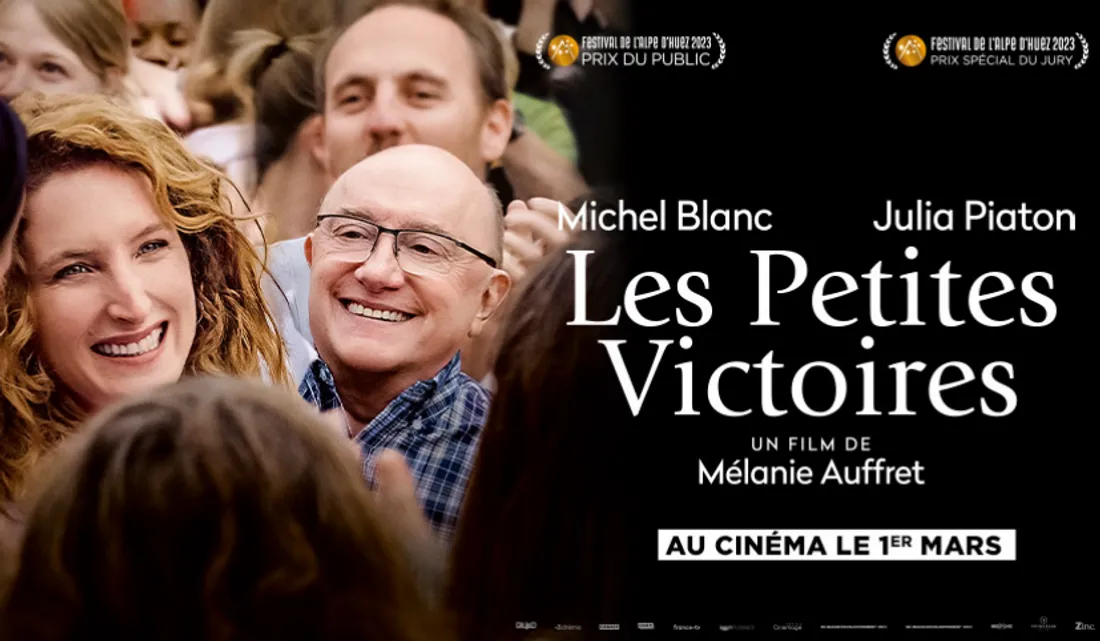 Les Petites Victoires de Mélanie Auffret avec Michel Blanc & Julia Piaton - Bannière Cinéphilion